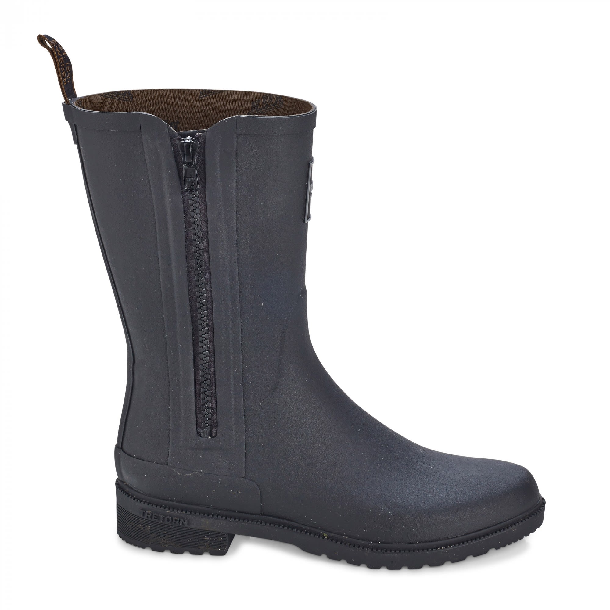 Tretorn Anna Zip Schwarz- Female Gummistiefel- Grsse EU 37 - Farbe Black