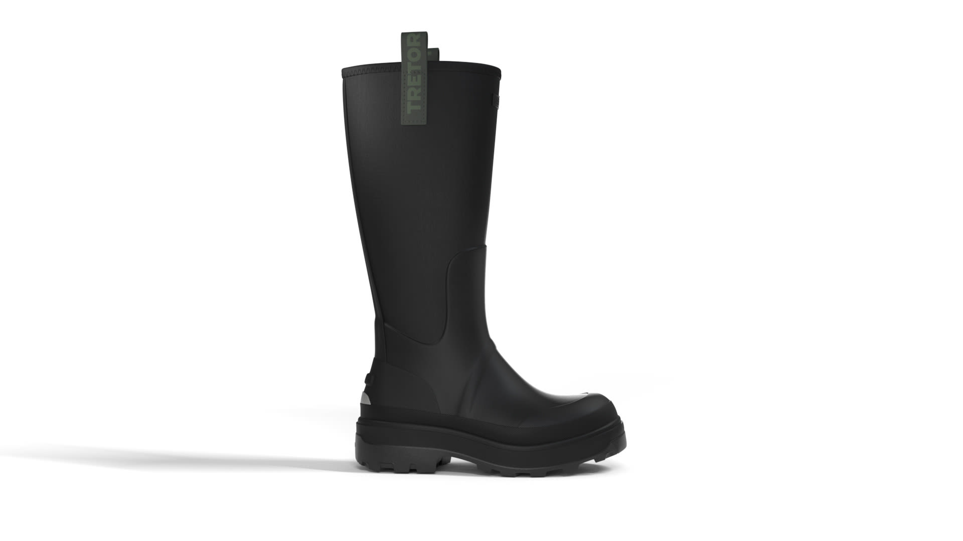 Tretorn Bryum Schwarz- Female Gummistiefel- Grsse EU 37 - Farbe Black