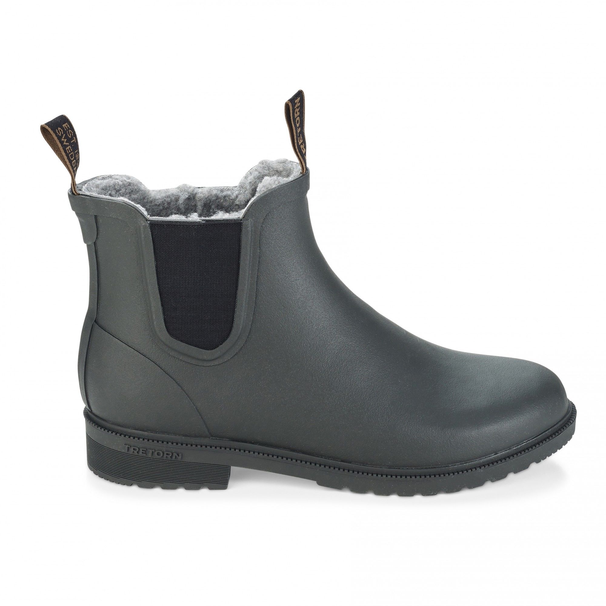 Tretorn Chelsea Classic Winter Schwarz- Gummistiefel- Grsse EU 36 - Farbe Black