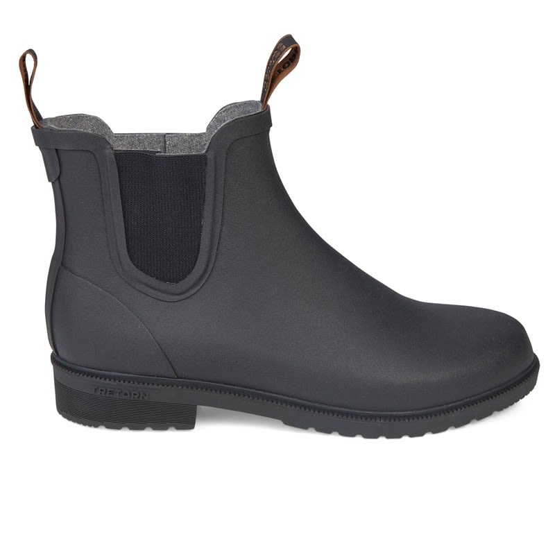 Tretorn Chelsea Classic Wool Schwarz- Gummistiefel- Grsse EU 36 - Farbe Black