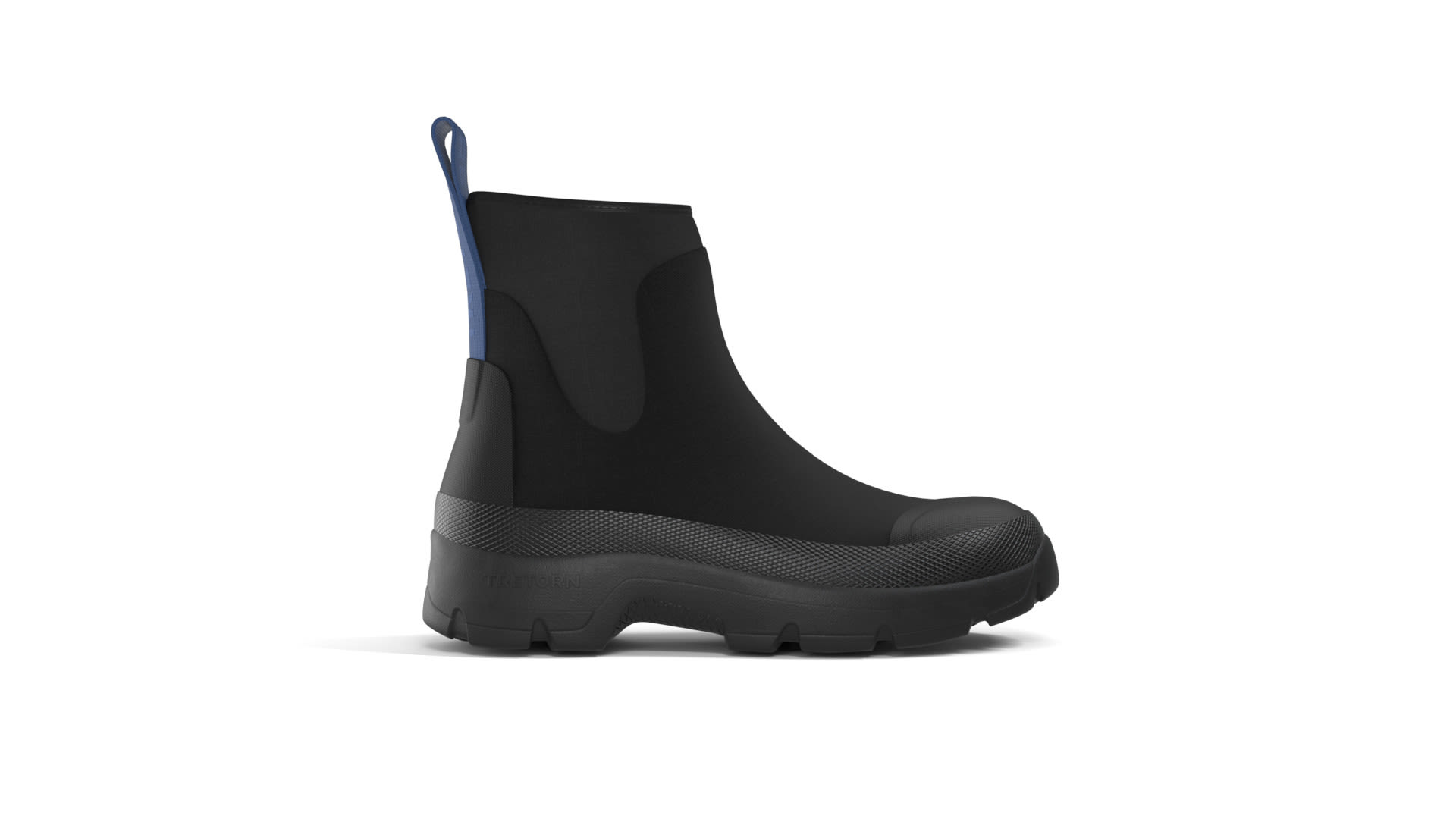 Tretorn Garpa Hybrid Schwarz- Gummistiefel- Grsse EU 44 - Farbe Black