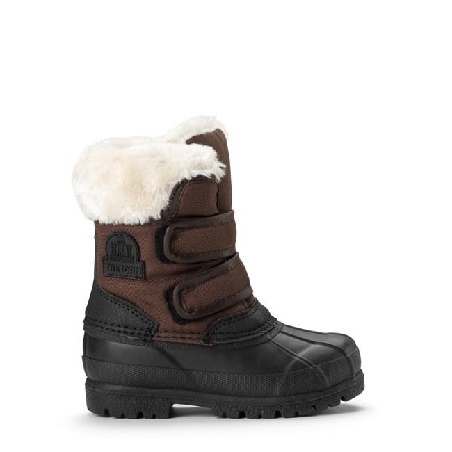 Tretorn Kids Expedition Boot Braun - Schwarz- Winterstiefel und -schuhe- Grsse EU 27 - Farbe Alder