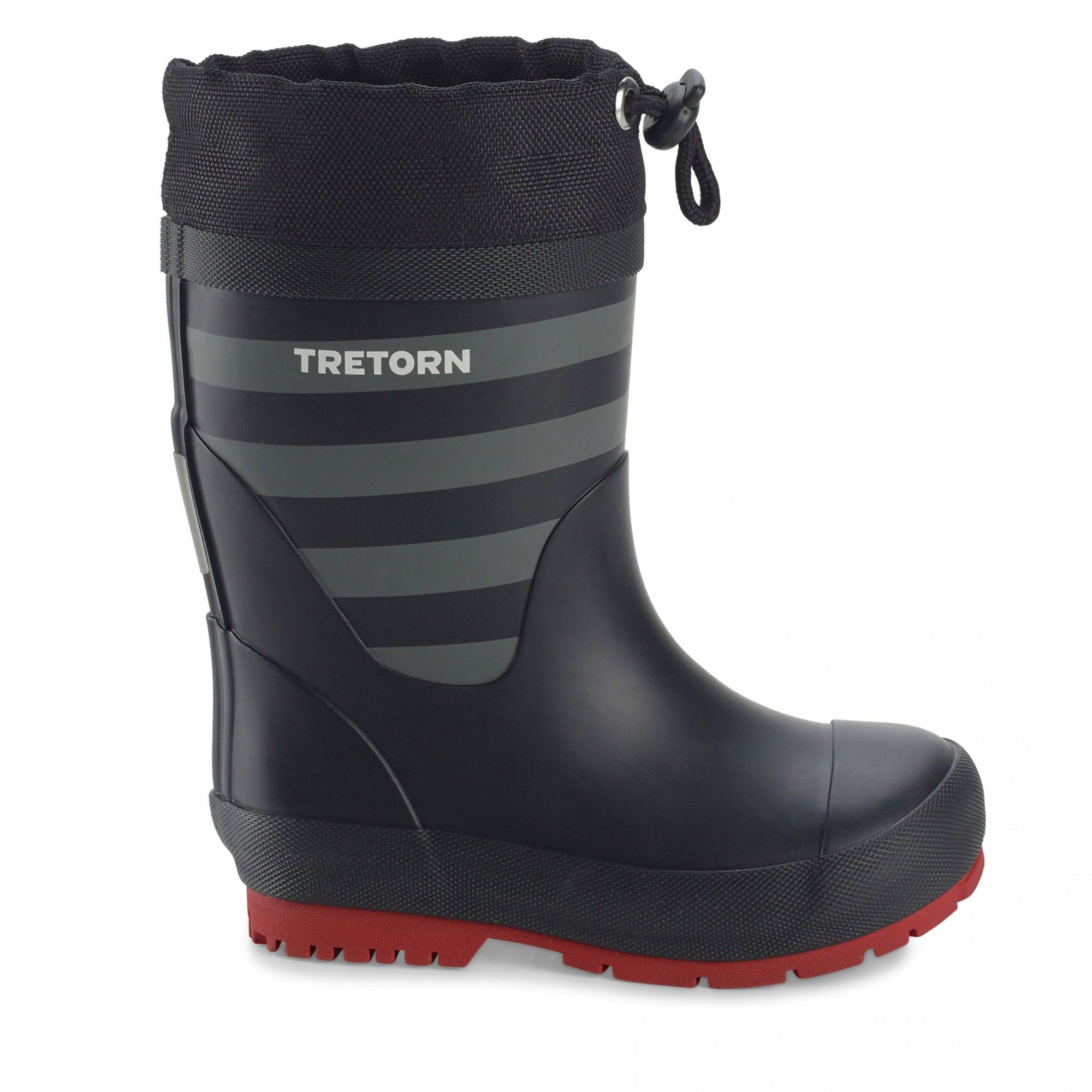 Tretorn Kids Grnna Vinter Schwarz- Gummistiefel- Grsse EU 22 - Farbe Black - Grey