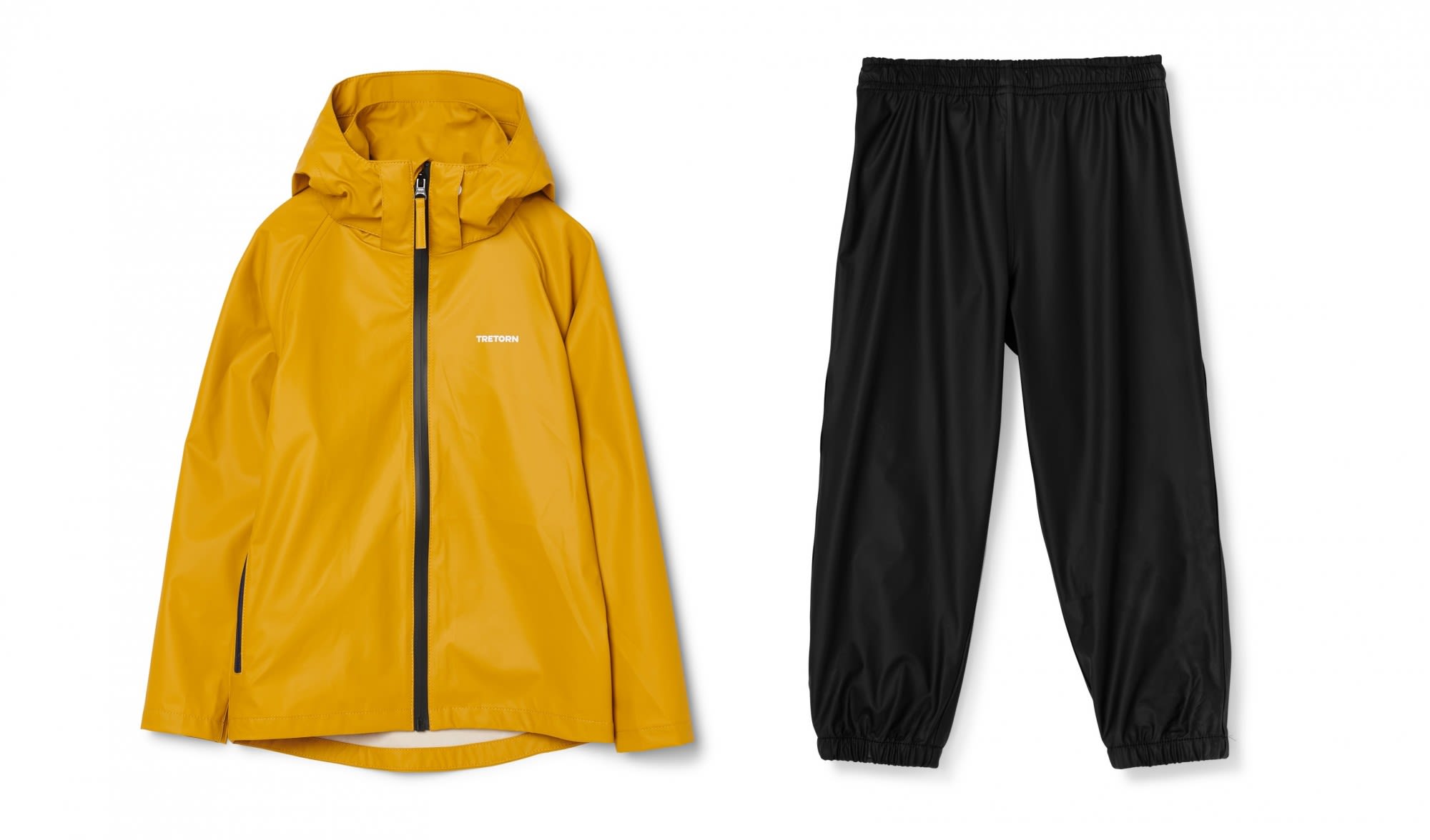 Tretorn Kids Packable Rain Set (Vorgngermodell) Gelb- Jogginghosen- Grsse 110 - 116 - Farbe Harvest