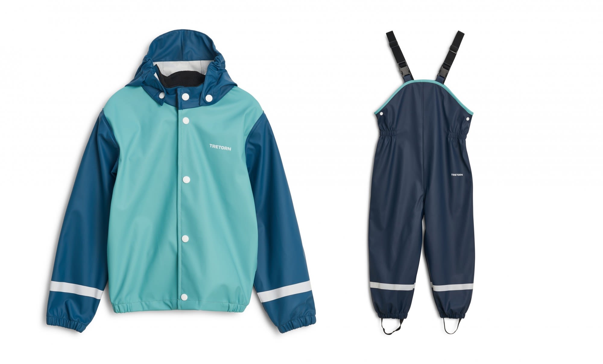 Tretorn Kids Sunshower Set Colorblock - Blau- Softshellhosen- Grsse 74 - 80 - Farbe Legion Blue