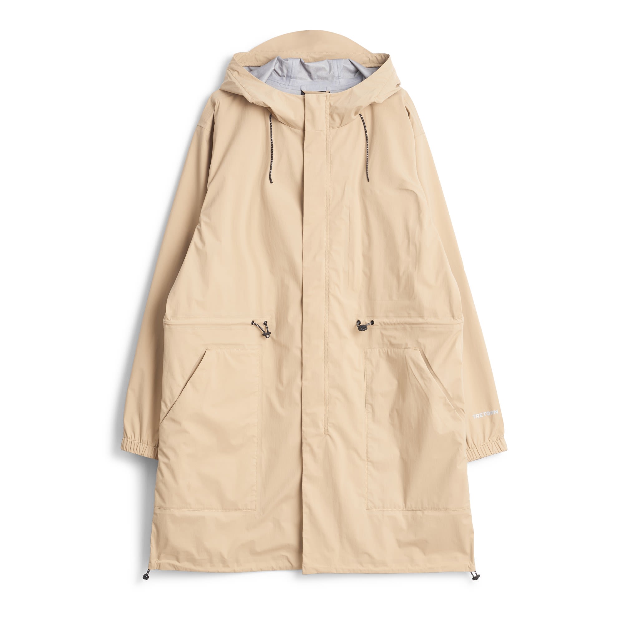 Tretorn Lejde Lightweight Parka Beige- Male Anoraks- Grsse S - Farbe Incense