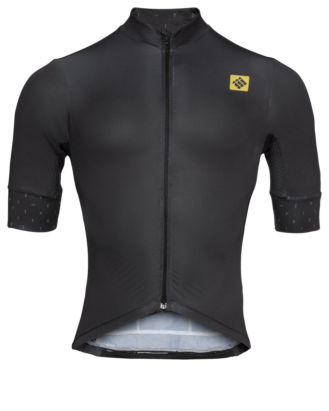 Triple2 Velozip EEN Grau- Male Kurzarm-Shirts- Grsse S - Farbe Anthracite