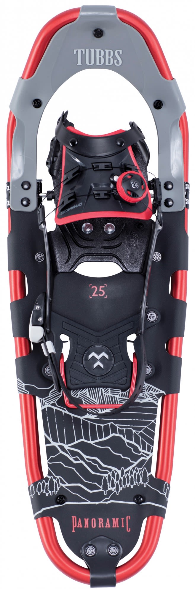 Tubbs Panoramic 30 Rot - Schwarz- Male Aluminium-Schneeschuhe- Grsse One Size - Farbe Red - Black