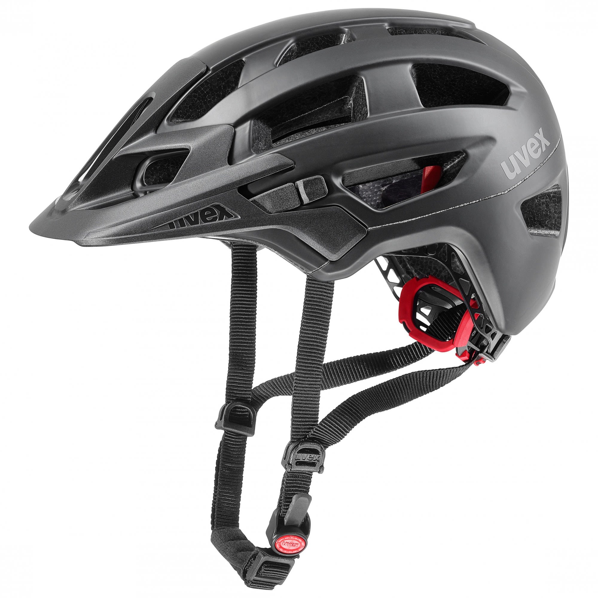 Uvex Finale 2-0 Schwarz- Fahrradhelme- Grsse 52 - 57 cm - Farbe Black Mat