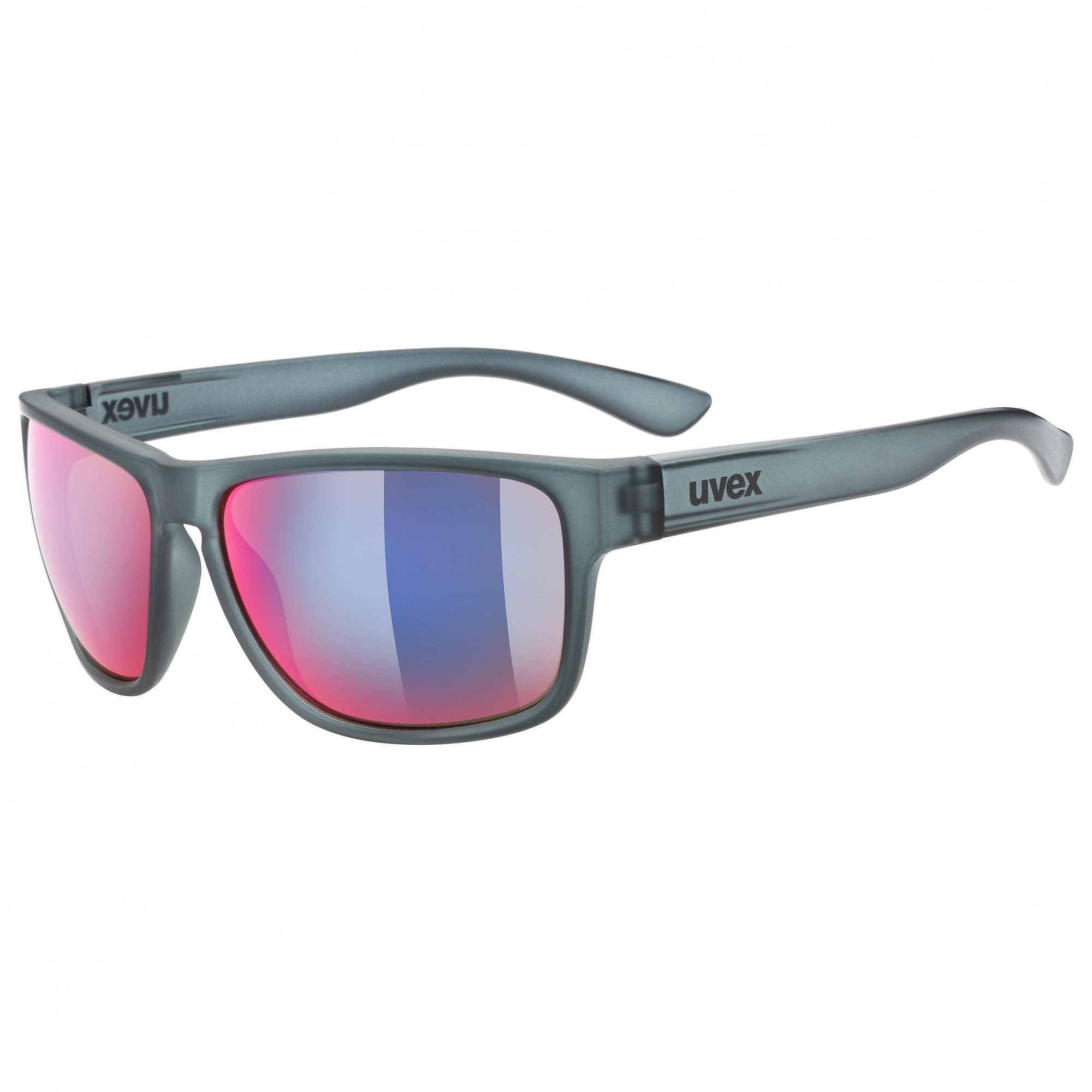 Uvex LGL 36 Colorvision Grau- Sonnenbrillen- Grsse One Size - Farbe Grey - Colorvision Mirror Plasma Daily Cat- 3