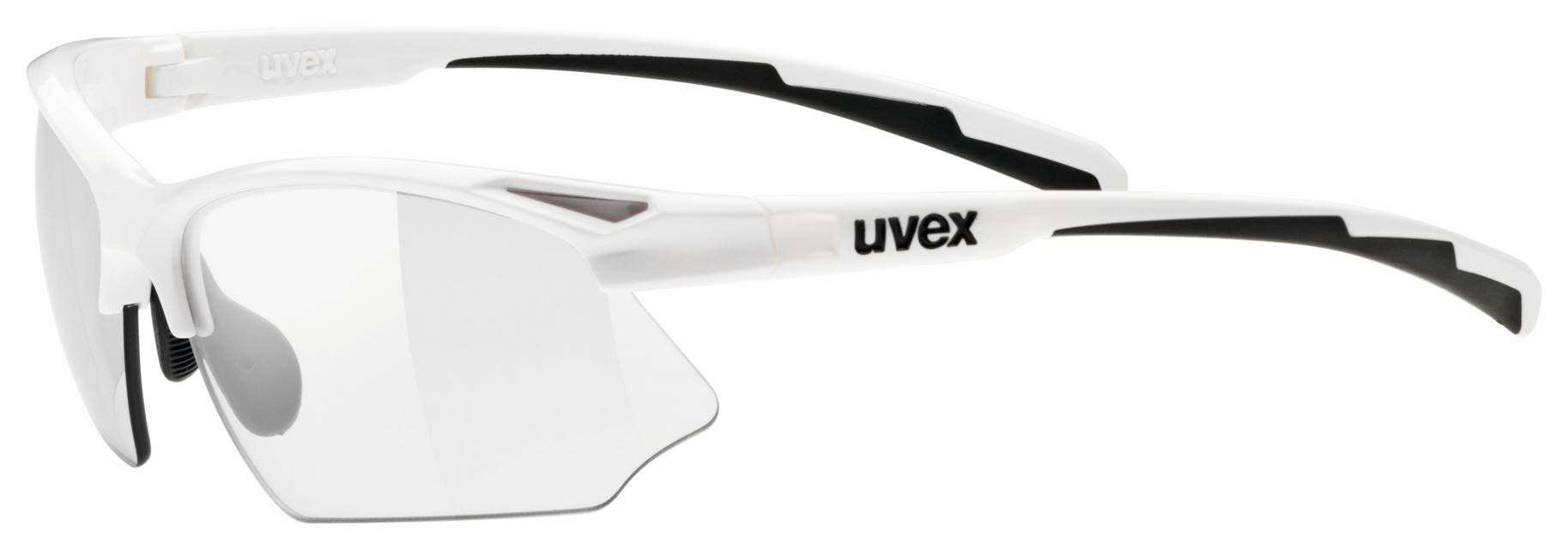 Uvex Sportstyle 802 Vario Weiss- Sportbrillen- Grsse One Size - Farbe White - Variomatic Smoke Cat- 1-3