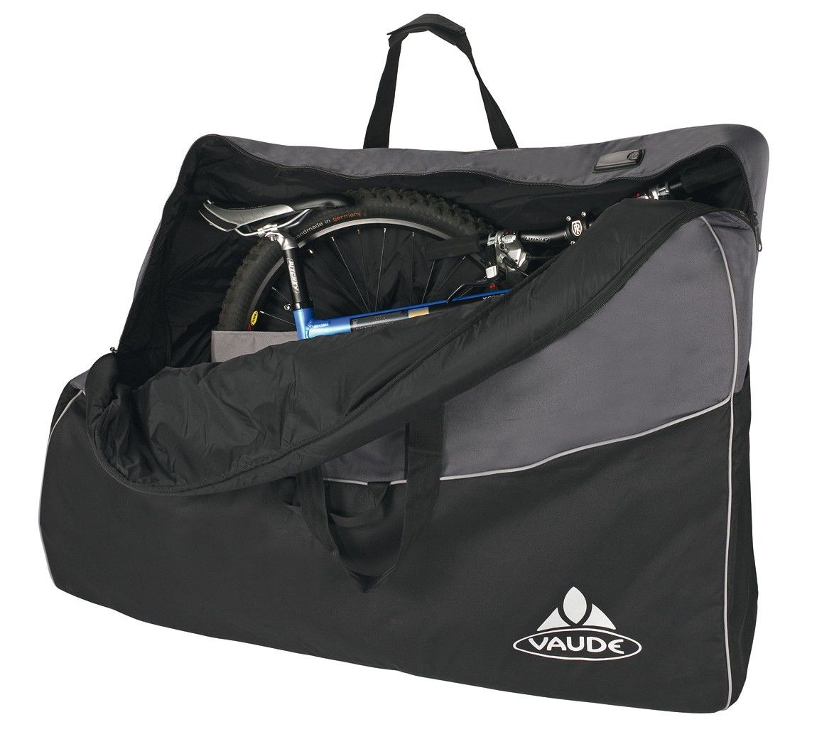 Vaude Big Bike Bag Grau - Schwarz- Fahrradtaschen- Grsse One Size - Farbe Black - Anthracite