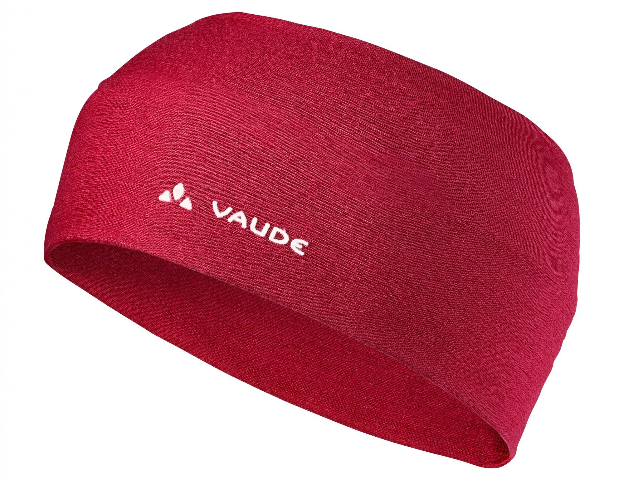 Vaude Cassons Merino Headband Rot- Merino Mtzen und Stirnbnder- Grsse One Size - Farbe Dark Indian Red unter Vaude