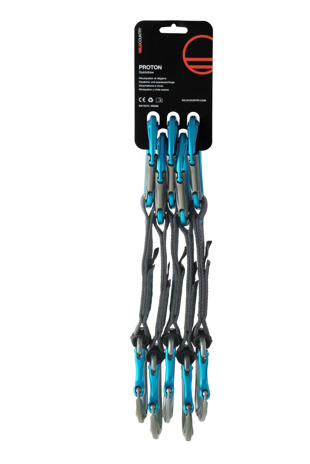 Wild Country Proton Sport Draw 12cm 5 Pack Blau- Express-Sets- Grsse 12 cm - Farbe Gun Metal - Teal